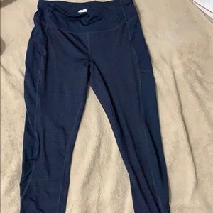 Navy blue leggings